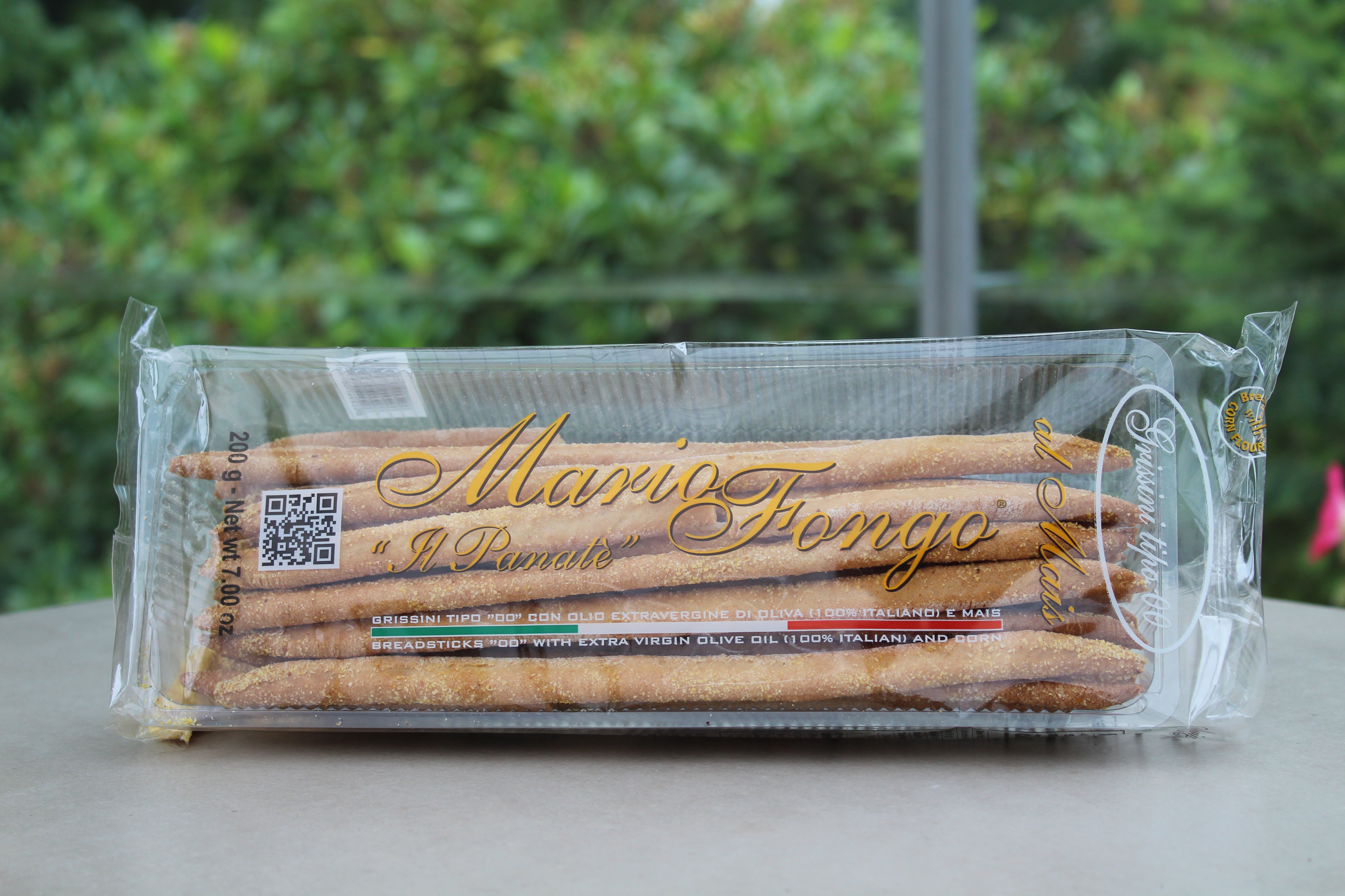 Grissini med majs, 200 gr