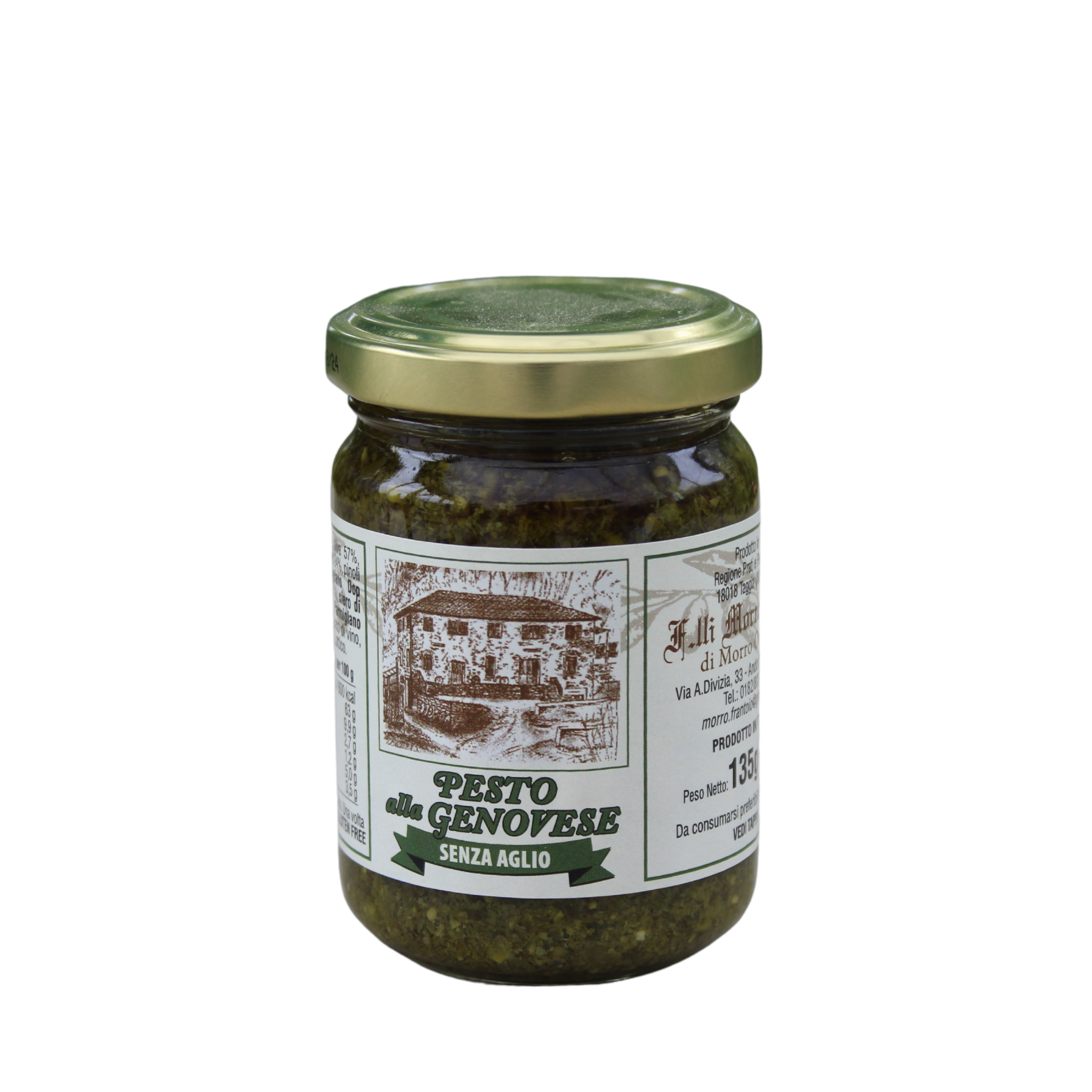 Grøn basilikum pesto, 180 gr