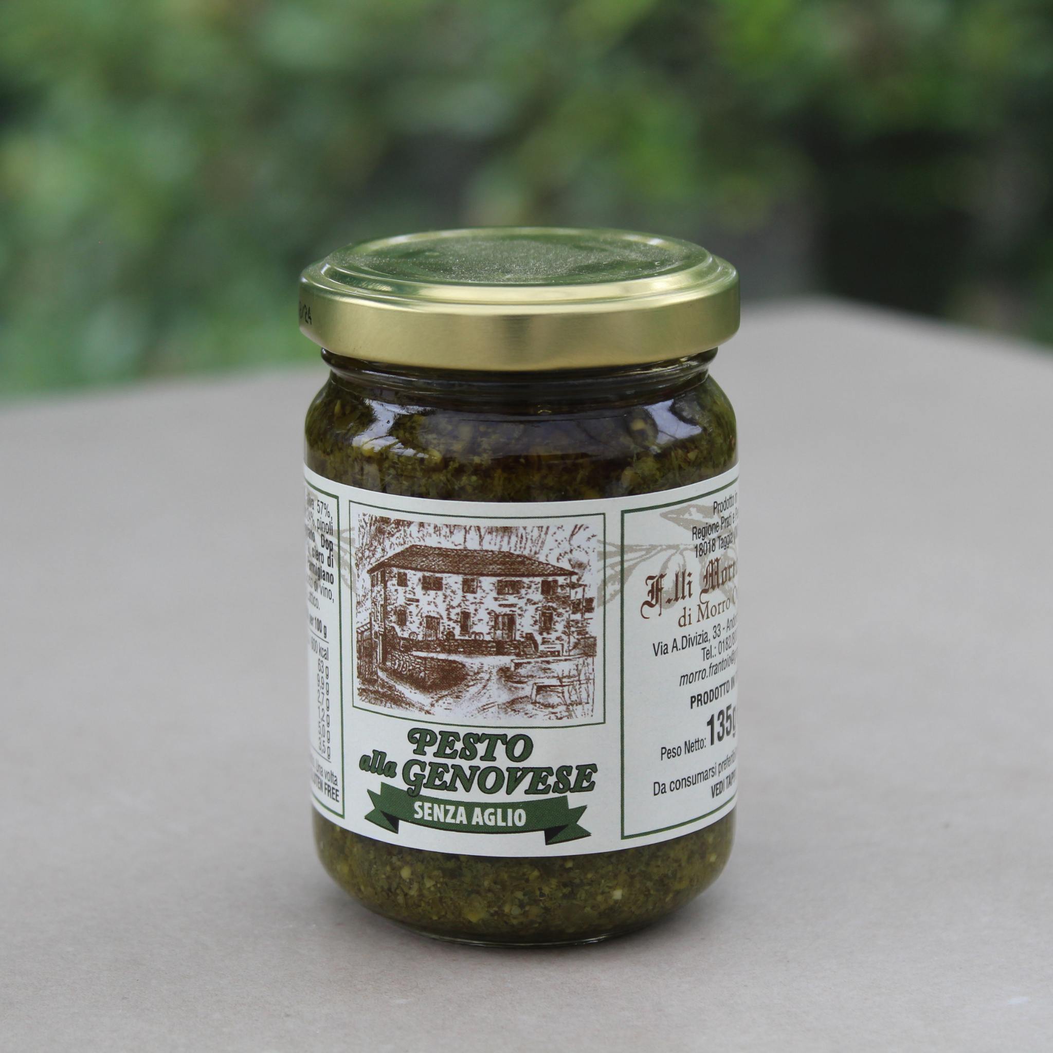 Grøn basilikum pesto, 180 gr